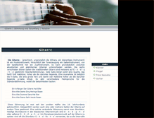 Tablet Screenshot of gitarre.m106.com